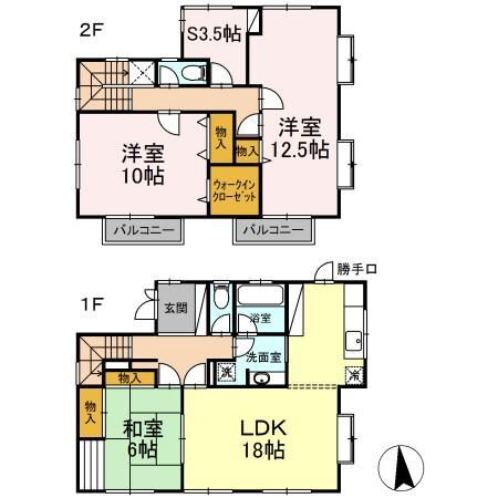 岡山県倉敷市堀南 浦田駅 3LDK 一戸建て 賃貸物件詳細