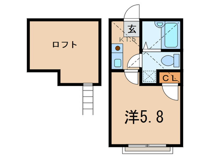 神奈川県横浜市神奈川区西寺尾３ 大口駅 1K アパート 賃貸物件詳細
