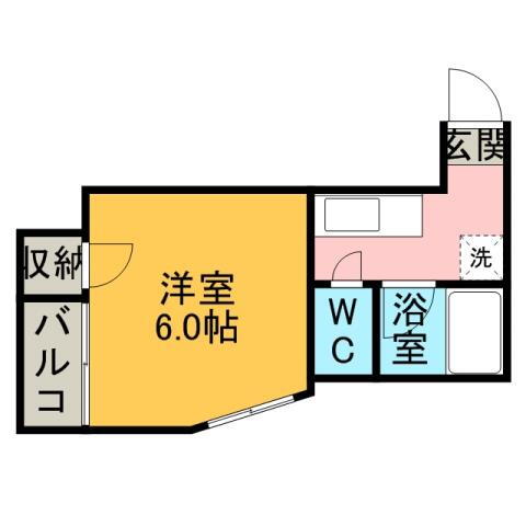 福岡県福岡市中央区春吉２ 渡辺通駅 1K アパート 賃貸物件詳細