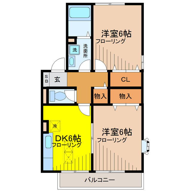 東京都武蔵野市御殿山２ 吉祥寺駅 2DK アパート 賃貸物件詳細