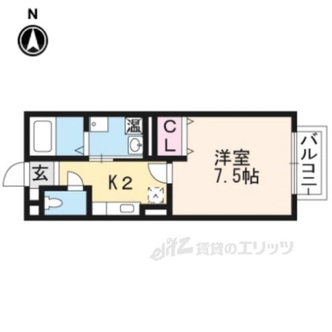 滋賀県湖南市菩提寺東２ 石部駅 1K アパート 賃貸物件詳細