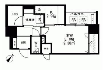 ＳＵＮＲＩＳＥ上池袋 7階 1K 賃貸物件詳細