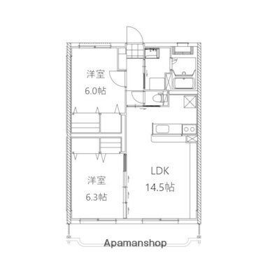 大分県大分市大字松岡 中判田駅 2LDK マンション 賃貸物件詳細