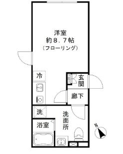 東京都品川区西品川１ 下神明駅 ワンルーム マンション 賃貸物件詳細
