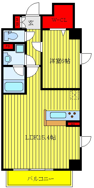東京都荒川区東日暮里６ 日暮里駅 1LDK マンション 賃貸物件詳細
