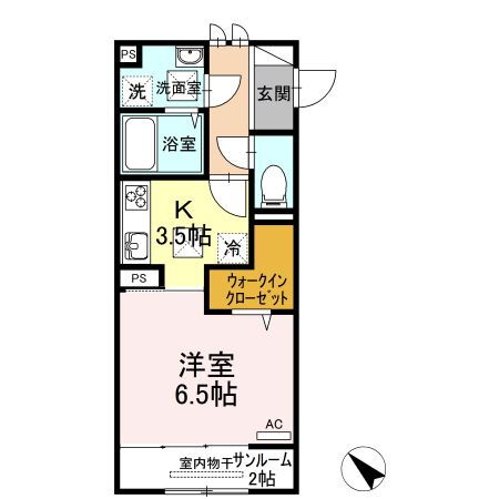 山口県防府市大字新田 防府駅 1K アパート 賃貸物件詳細