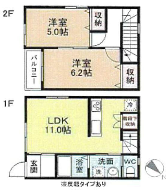 ル・オマージュ 1階 2LDK 賃貸物件詳細