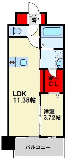 福岡県北九州市八幡東区荒生田３ 枝光駅 1LDK マンション 賃貸物件詳細