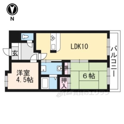 京都府京都市伏見区下鳥羽広長町 中書島駅 2LDK マンション 賃貸物件詳細