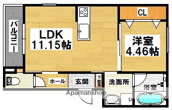 大阪府大阪市住吉区住吉１ 住吉東駅 1LDK アパート 賃貸物件詳細