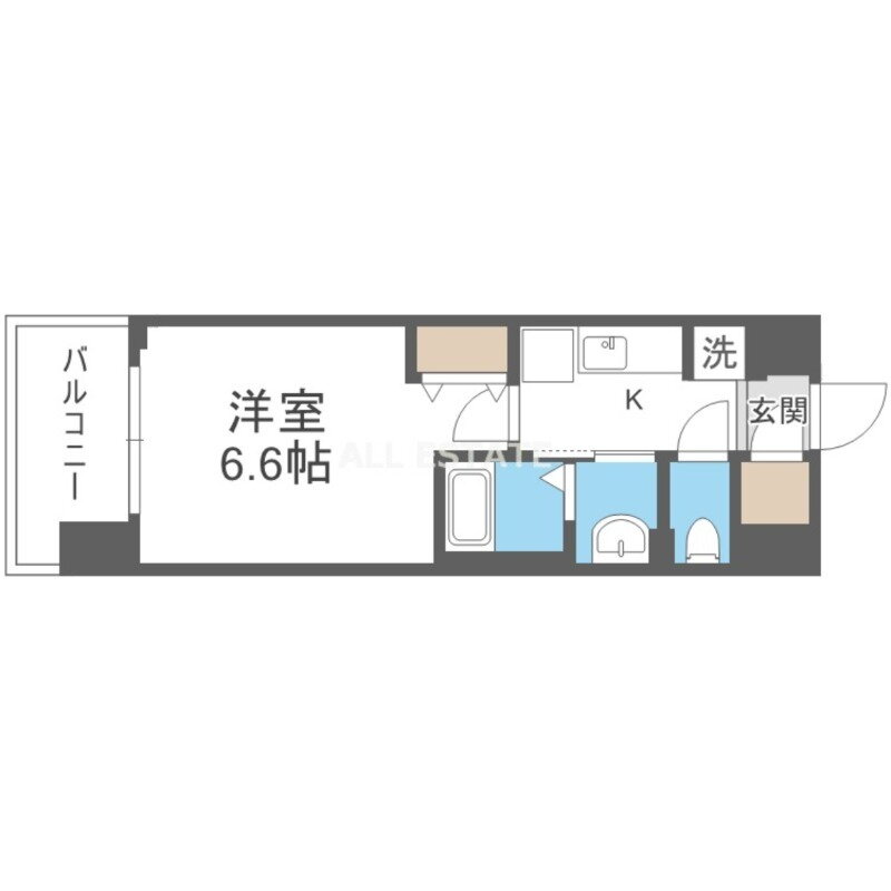 大阪府大阪市城東区今福西２ 蒲生四丁目駅 1K マンション 賃貸物件詳細