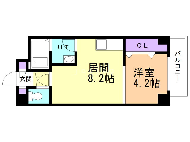 Ｇｒａｔｉａ（グラーティア） 7階 1LDK 賃貸物件詳細