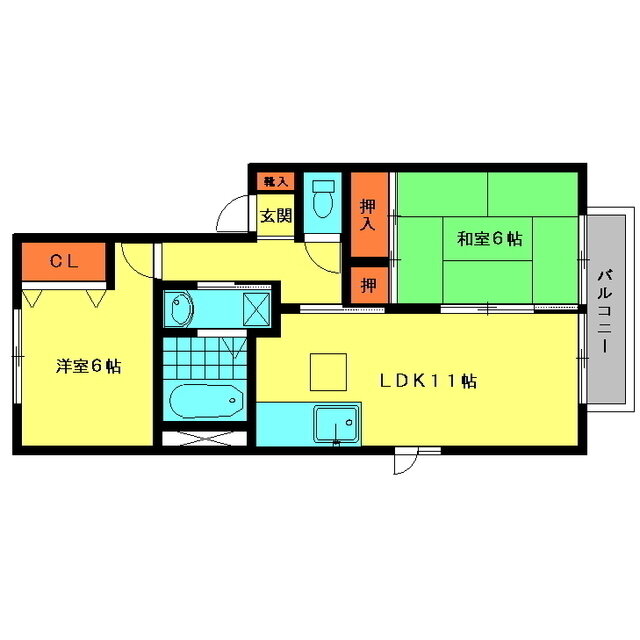 福岡県那珂川市五郎丸１ 博多南駅 2LDK アパート 賃貸物件詳細