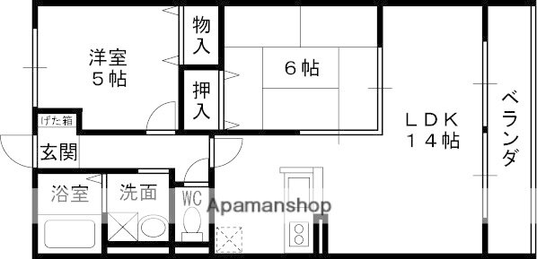 大阪府大東市灰塚５ 住道駅 2LDK アパート 賃貸物件詳細