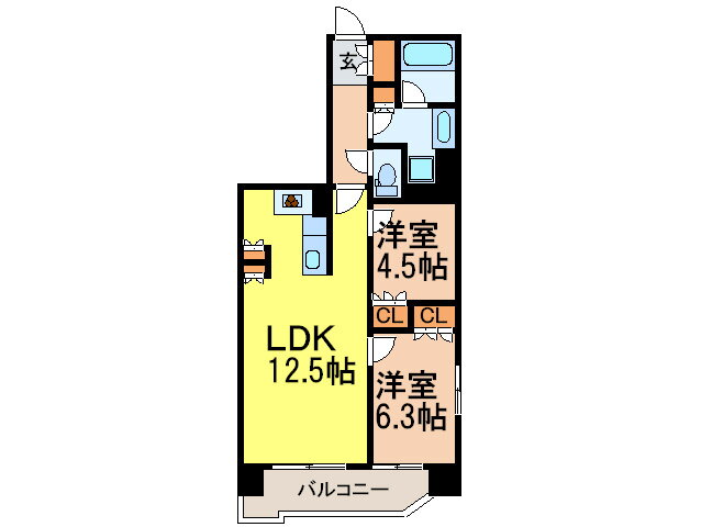 愛知県名古屋市中区丸の内３ 丸の内駅 2LDK マンション 賃貸物件詳細