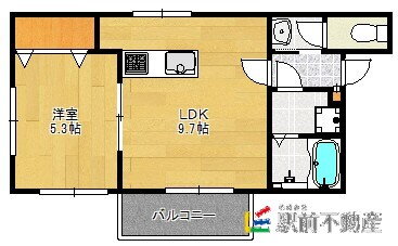 福岡県福岡市中央区清川２ 渡辺通駅 1LDK アパート 賃貸物件詳細