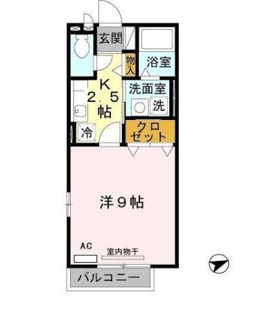 大阪府茨木市上穂積２ 茨木駅 1K アパート 賃貸物件詳細