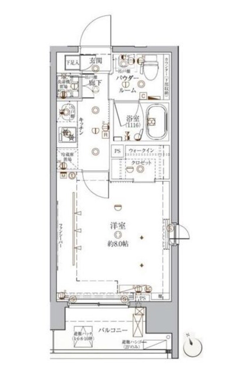 東京都台東区松が谷４ 入谷駅 1K マンション 賃貸物件詳細