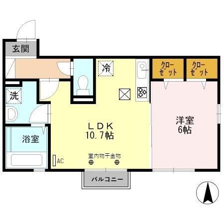 石川県小松市南浅井町 小松駅 1LDK アパート 賃貸物件詳細