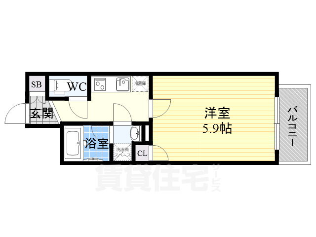 大阪府大阪市北区西天満３ 南森町駅 1K マンション 賃貸物件詳細