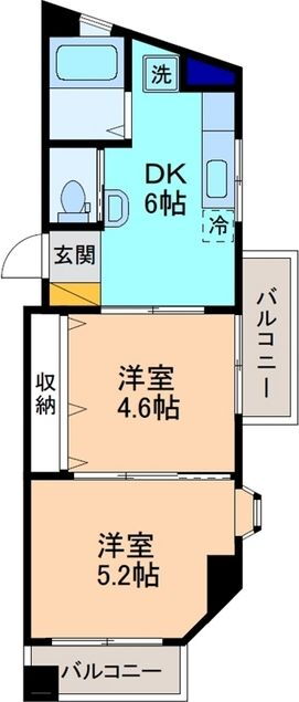 石川県金沢市芳斉１ 金沢駅 2DK マンション 賃貸物件詳細