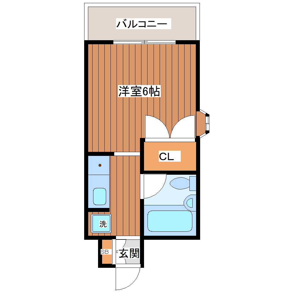 コスミティ高槻 4階 1K 賃貸物件詳細