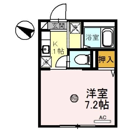 れんげハイツ 1階 1K 賃貸物件詳細