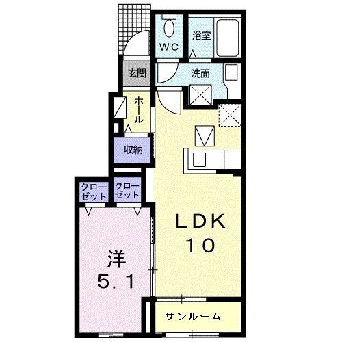 福島県南相馬市原町区牛越字遠藤 原ノ町駅 1LDK アパート 賃貸物件詳細