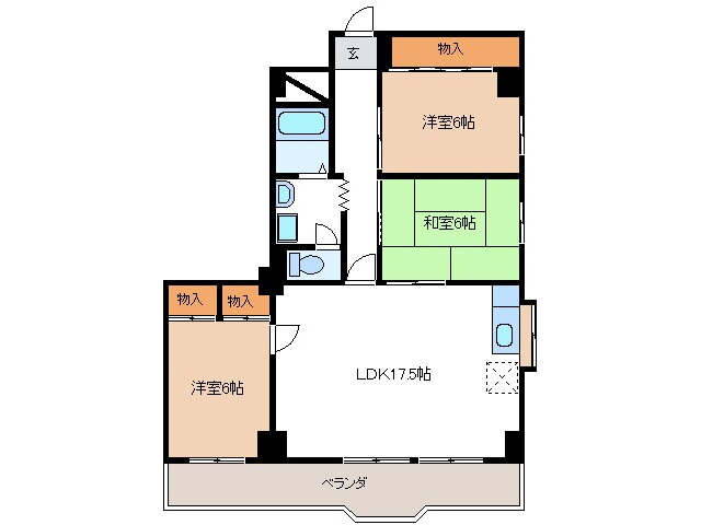 岐阜県可児郡御嵩町上恵土 明智駅 3LDK マンション 賃貸物件詳細