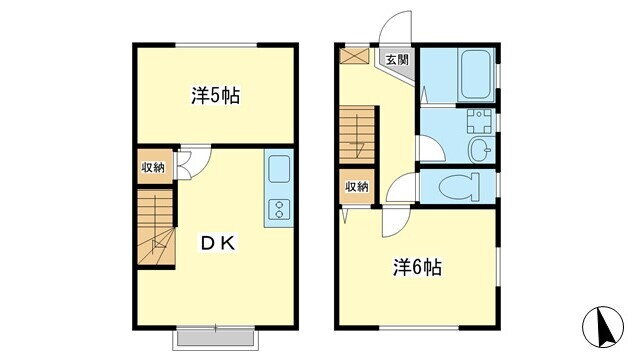 ミント安田 2DK 賃貸物件詳細