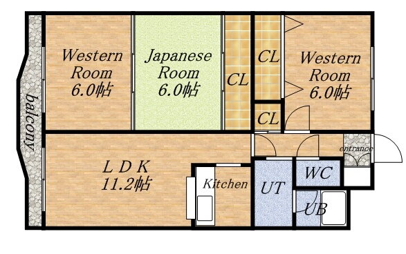 北海道札幌市北区北九条西３ 札幌駅 3LDK マンション 賃貸物件詳細