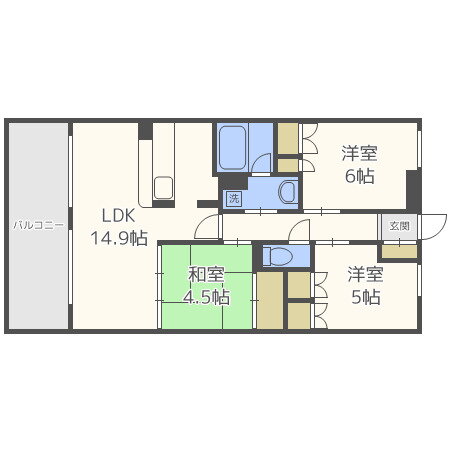 大阪府大阪市中央区日本橋２ 日本橋駅 3LDK マンション 賃貸物件詳細