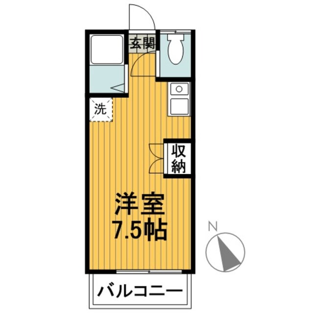 佐原ハイツ 1階 ワンルーム 賃貸物件詳細