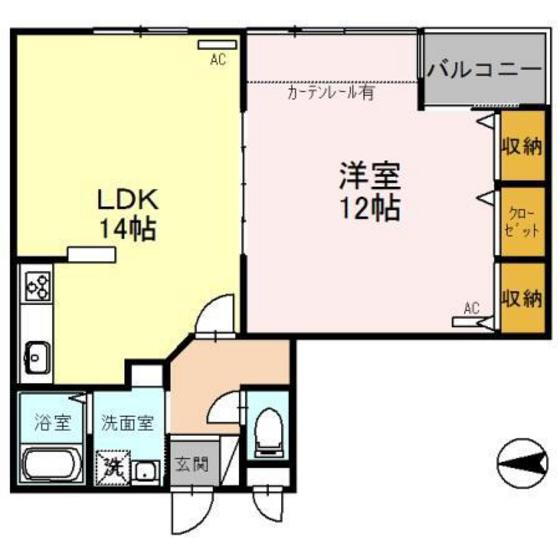 富山県富山市布瀬本町 1LDK マンション 賃貸物件詳細