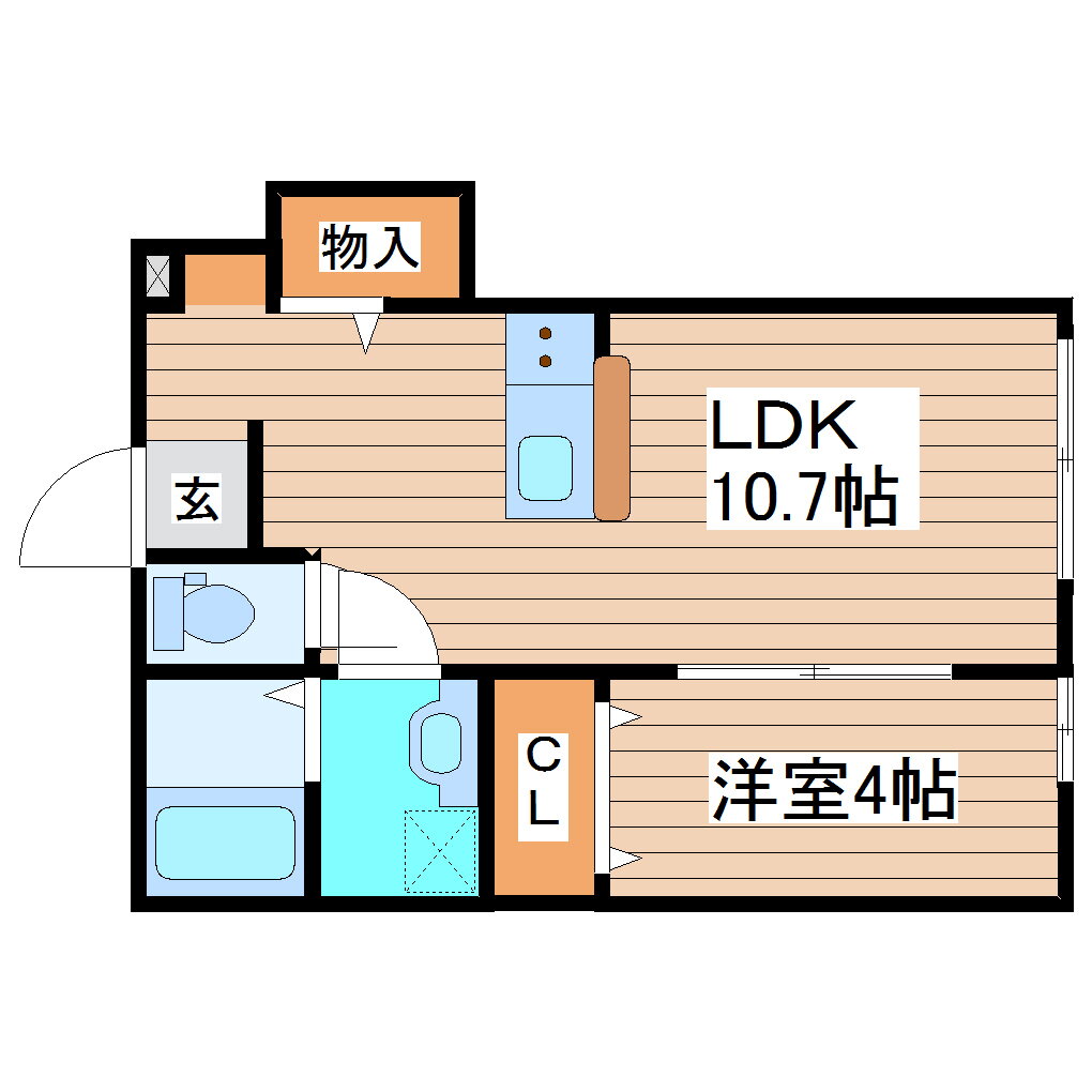 宮城県仙台市泉区泉中央３ 泉中央駅 1LDK アパート 賃貸物件詳細