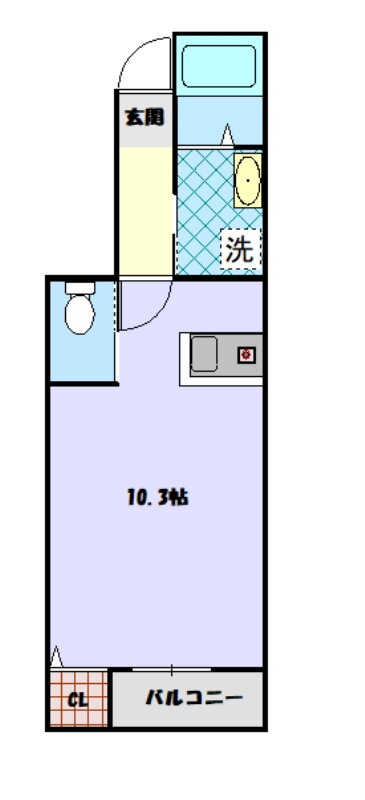 宮城県仙台市若林区白萩町 薬師堂駅 ワンルーム アパート 賃貸物件詳細