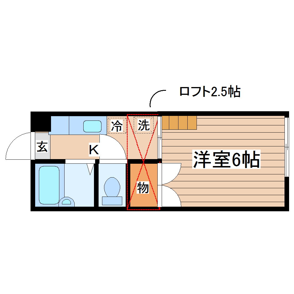 宮城県仙台市太白区泉崎２ 長町南駅 1K アパート 賃貸物件詳細