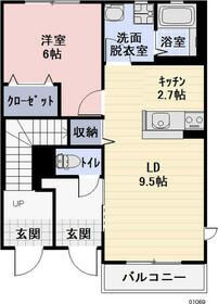 愛知県小牧市大字二重堀 小牧駅 1LDK アパート 賃貸物件詳細