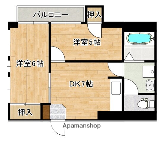 広島県広島市安佐南区西原１ 下祇園駅 2DK マンション 賃貸物件詳細