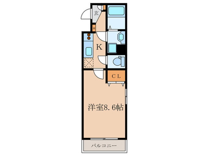 ＳＡＮＧ－ＣＡＳＡ　１１５ 3階 1K 賃貸物件詳細