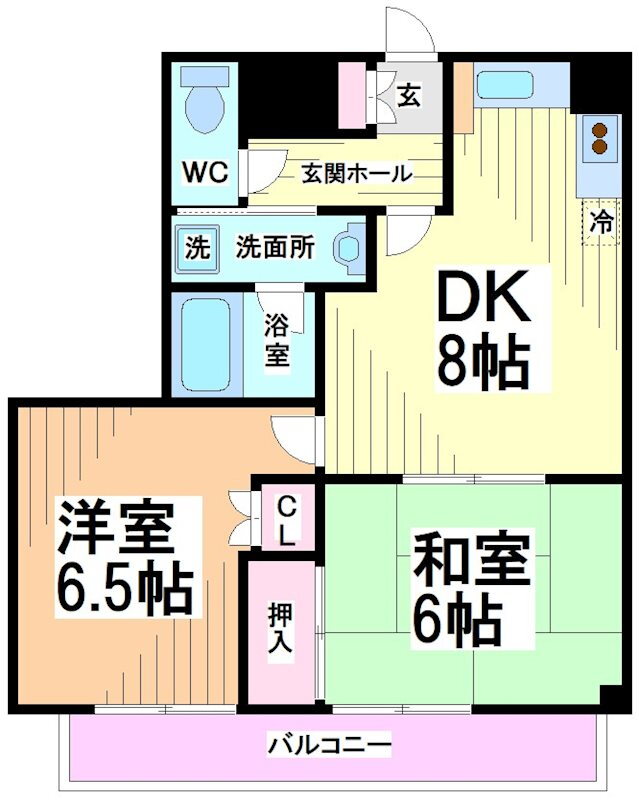 神奈川県川崎市多摩区東生田１ 向ヶ丘遊園駅 2DK マンション 賃貸物件詳細