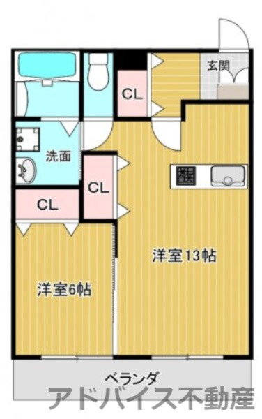 福岡県柳川市金納 蒲池駅 1LDK アパート 賃貸物件詳細