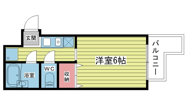 大阪府豊中市服部本町４ 服部天神駅 1K マンション 賃貸物件詳細