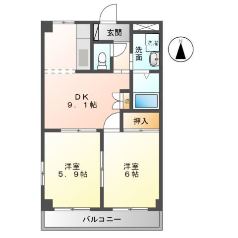 神奈川県南足柄市沼田 相模沼田駅 2DK アパート 賃貸物件詳細