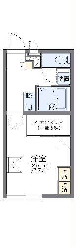 レオパレスミリオン 1階 1K 賃貸物件詳細