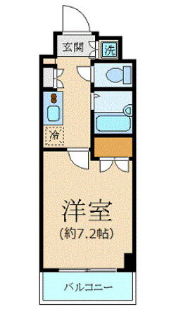東京都新宿区西新宿４ 西新宿五丁目駅 1K マンション 賃貸物件詳細