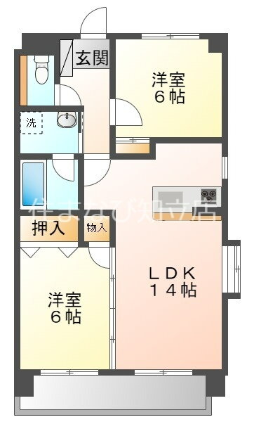 愛知県刈谷市神明町７ 刈谷駅 2LDK マンション 賃貸物件詳細