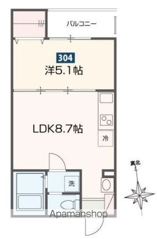 東京都新宿区北新宿３ 大久保駅 1LDK アパート 賃貸物件詳細