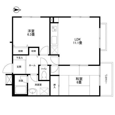 東京都品川区大井４ 大井町駅 2LDK マンション 賃貸物件詳細
