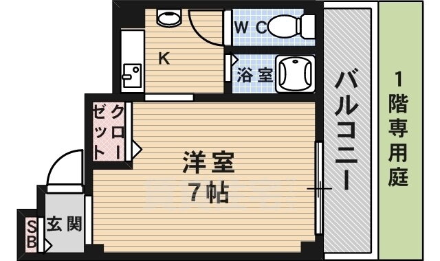 大阪府池田市満寿美町 池田駅 1K マンション 賃貸物件詳細